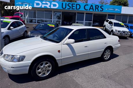 White 2001 Toyota Camry Sedan Cs-X