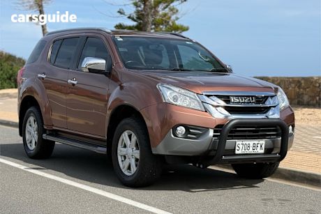 Brown 2014 Isuzu MU-X Wagon Ls-T (4X4)