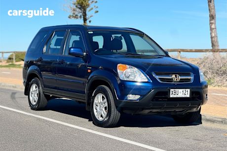 Blue 2004 Honda CR-V Wagon (4X4) Sport