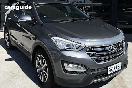 Silver 2014 Hyundai Santa FE SUV HIGHLANDER 4X4