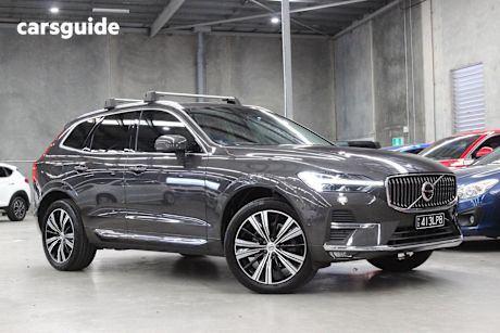 Grey 2021 Volvo XC60 Wagon B5 Inscription Mhev