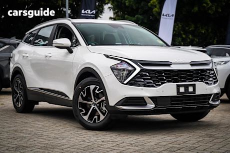 White 2025 Kia Sportage Wagon Sx Hev (Fwd)