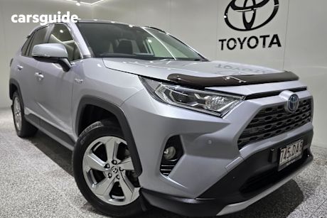 Silver 2021 Toyota RAV4 SUV GXL 4X4
