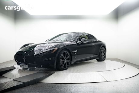 Black 2010 Maserati Granturismo Coupe