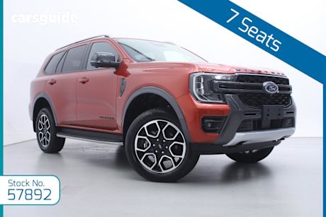 Orange 2023 Ford Everest Wagon Wildtrak Special Edition (4Wd)