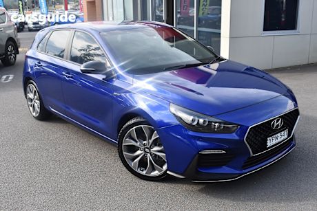 Blue 2020 Hyundai I30 Hatch N LINE F