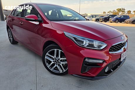 Red 2020 Kia Cerato Hatch SPORT F