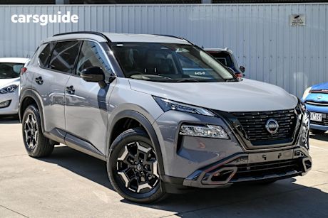 Grey 2024 Nissan X-Trail SUV N-TREK F