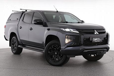 Grey 2021 Mitsubishi Triton Ute Tray GSR 4X4
