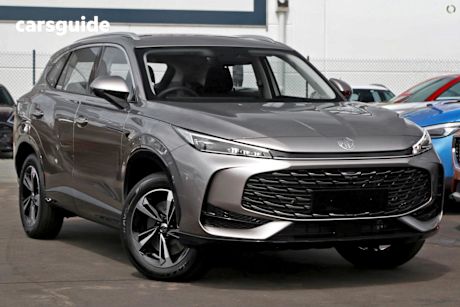 Silver 2025 MG HS SUV HYBRID+ EXCITE F