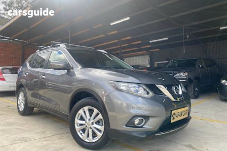 Grey 2015 Nissan X-Trail Wagon St-L 7 Seat (Fwd)