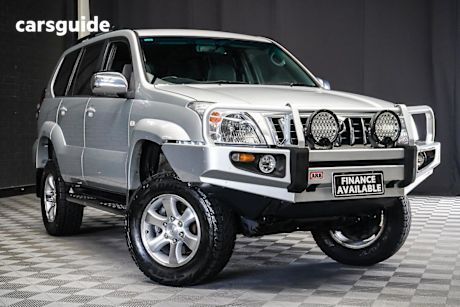 Silver 2007 Toyota Landcruiser Prado Wagon Gxl (4X4)