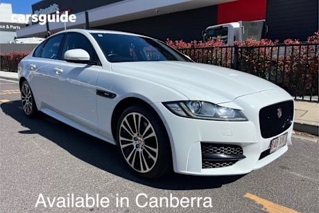 White 2016 Jaguar XF Sedan 25T R-SPORT R