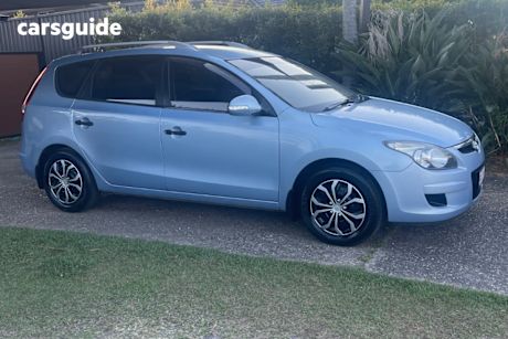 Blue 2011 Hyundai I30 Wagon Cw Sx 2.0