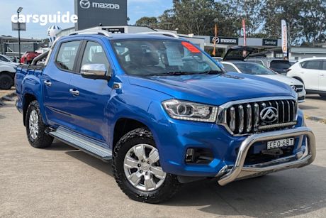 Blue 2019 LDV T60 Double Cab Utility Luxe (4X4)