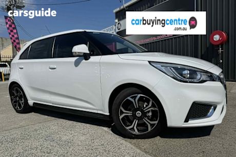 White 2023 MG MG3 Hatchback Excite (With Navigation)