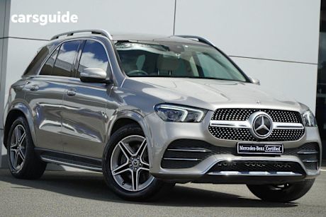 Silver 2019 Mercedes-Benz GLE-Class SUV GLE300 D 4WD
