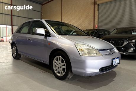 Purple 2002 Honda Civic Hatch VI
