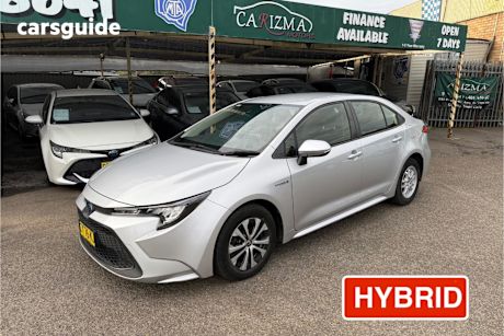Silver 2020 Toyota Corolla Sedan Ascent Sport (Hybrid)