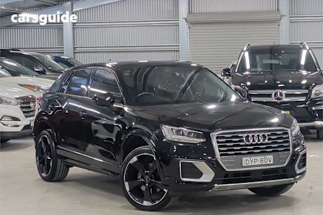 Black 2018 Audi Q2 SUV DESIGN F