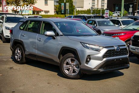 Silver 2022 Toyota RAV4 Wagon Gx (2Wd) Hybrid