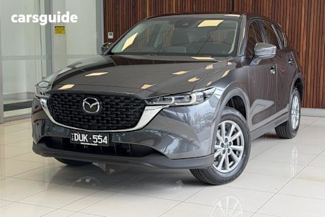 Grey 2025 Mazda CX-5 SUV G20 MAXX F