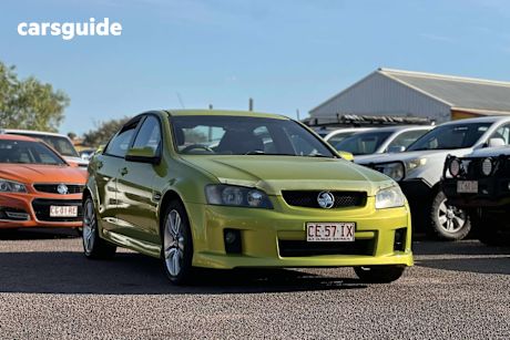 Green 2008 Holden Commodore Sedan Sv6