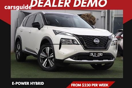 White 2024 Nissan X-Trail Wagon Ti (4Wd) E-Power (Hybrid)