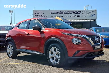 Red 2020 Nissan Juke Hatch ST+ F