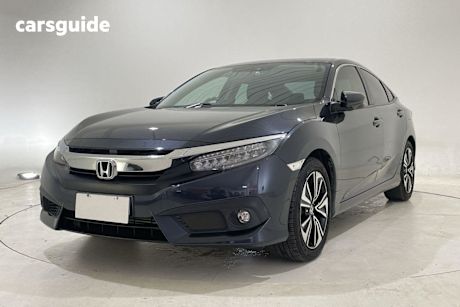 Blue 2016 Honda Civic Sedan Vti-Lx