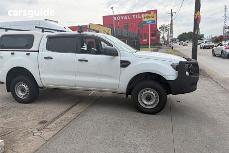 White 2018 Ford Ranger Ute Tray XL 4X4