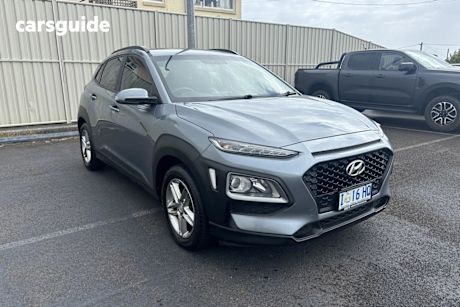 Silver 2019 Hyundai Kona Wagon Active (Awd)