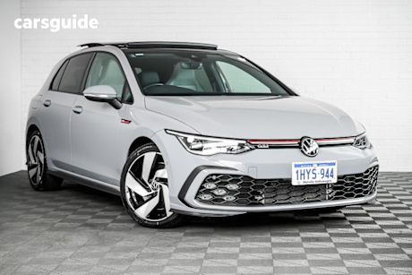 Grey 2023 Volkswagen Golf Hatchback Gti