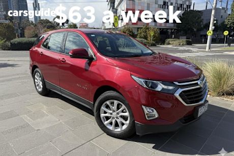 Red 2018 Holden Equinox Wagon Ls (Fwd)