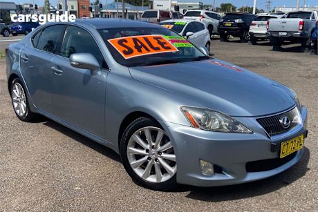 Blue 2009 Lexus IS250 Sedan Prestige