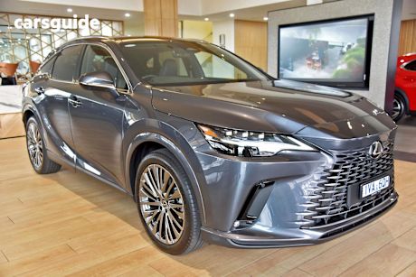 Grey 2024 Lexus RX SUV RX350H SPORTS LUXURY 4X4