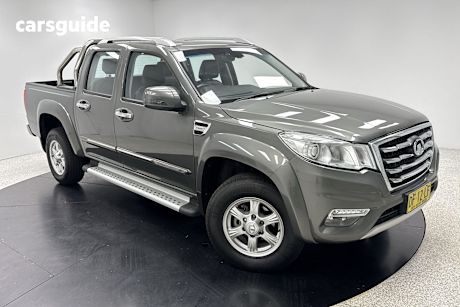 Grey 2019 Great Wall Steed Dual Cab Utility (4X2)