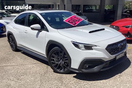 White 2023 Subaru WRX Sedan Rs (Awd)