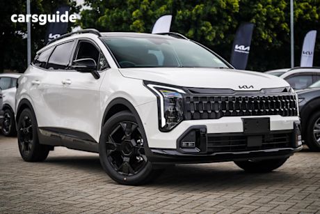 White 2025 Kia Sportage Wagon Gt-Line (Awd)