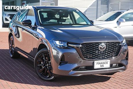 Grey 2025 Mazda CX-60 Wagon G40E Gt Hybrid