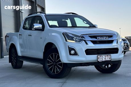 White 2019 Isuzu D-MAX Ute Tray LS-T 4X4