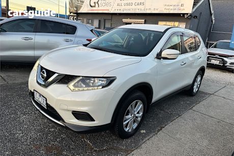 White 2014 Nissan X-Trail Wagon St (Fwd)