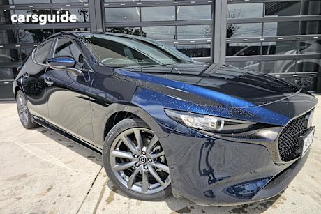 Blue 2019 Mazda Mazda3 Hatch G20 EVOLVE F