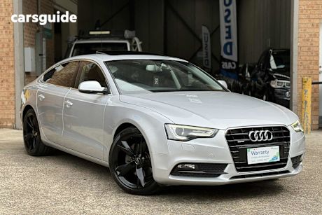 Silver 2012 Audi A5 Hatch 2.0 TFSI QUATTRO 8T MY12