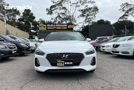 White 2017 Hyundai I30 Hatchback Sr Premium