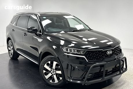 Black 2021 Kia Sorento SUV SPORT 4X4