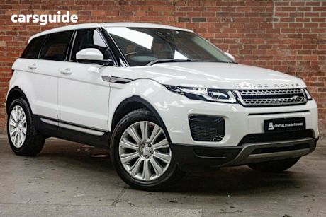 White 2018 Land Rover Range Rover Evoque SUV TD4 150 SE 4X4