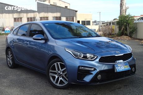 Blue 2020 Kia Cerato Hatch S F