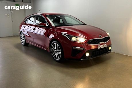 Red 2019 Kia Cerato Hatchback Sport Nav