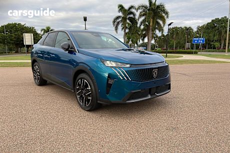 Blue 2024 Peugeot 3008 Wagon Allure Hybrid